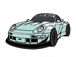 porsche rwb hawaii rwb porsche graphic design art porsche rwb hawaii rwb porsche