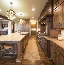 Along the wall are a carrera marble countertop and a matching backsplash. 40 Unbelievable Rustic Kitchen Design Ideas To Steal