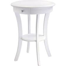 Sasha Round Accent Table Walmart Com White Accent Table Wood Accent Table Round Accent Table