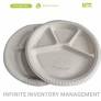 Cornstarch 4 Compartment Divided Plate from www.indiamart.com