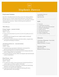 How to write a cv. Professional Biology Resume Examples For 2021 Livecareer