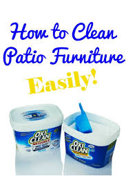 How To Clean Patio Furniture With Images Clean Patio Cleaning Hacks Cleaning