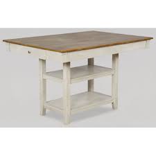 Check spelling or type a new query. Crown Mark Nina Relaxed Vintage Counter Height Table With Storage Shelf Darvin Furniture Pub Tables