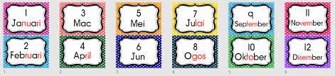 Savesave nama bulan dalam setahun for later. Nama Bulan Dalam Setahun