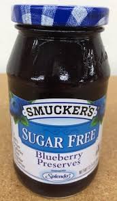 smuckers sugar free blueberry preserves