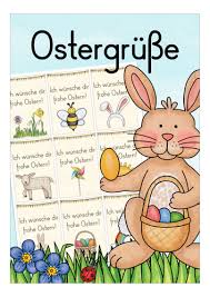 Feriengrusse Ostern Unterrichtsmaterial Im Fach Fachubergreifendes Unterrichtsmaterial Grundschule Unterrichten
