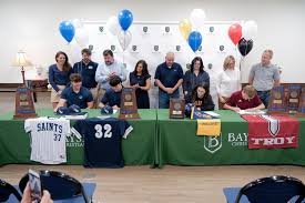 Baldwin County athletes seal college commitments at Fall Signing Day  ceremonies