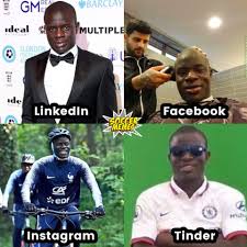 So then somebody ( /u/bigbiggers ?) made that a separate post and a meme was born. Soccer Memes N Golo Kante S Social Profiles Facebook
