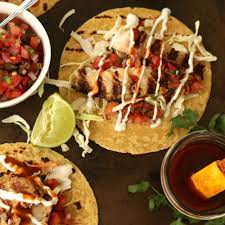Mix together yogurt or sour cream, juice of ½ a lime and a pinch of salt. Latitudes Hawaiian Fish Tacos