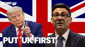 Andy Burnham says he will defend Britain’s national interest in dealings  with Donald Trump