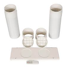 Portable vented air conditioners need a window to vent the exhaust from, and most hoses are between 4 and 6 feet long. Arc 14s Whynter Eco Friendly 14000 Btu Dual Hose Portable Air Conditioner Whynter