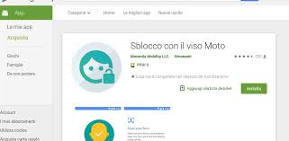 Apps · tap screen lock. Motorola Rilascia Sul Play Store L App Moto Face Unlock Android Blog Italia
