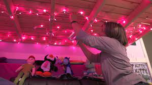 With these tips and the correct supplies, you can decorate safely and really wow your neighbors. How To Put Christmas Lights In A Girl S Room Getting Crafty Youtube