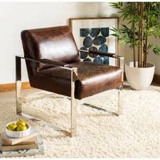 parkgate occassional leather chair vintage brown safavieh leather occasional chair leather chair chair