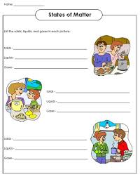 A worksheet about science and technology. Matter Worksheets Solid Liquid And Gas