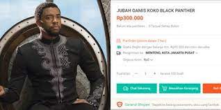 Pembayaran mudah, pengiriman cepat & bisa cicil 0%. Jubah Gamis Koko Black Panther Bermunculan Seiring Filmnya Rilis Kapanlagi Com