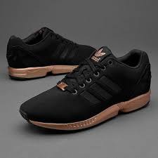 Adidas Zx Flux Black And Rose Gold Uk Womens Adidas Zx Flux Core Black Copper Rose Gold Bronze S78977 Limited Edition Adidas Zx Flux Atheletic Shoes Black Adidas Shoes