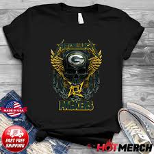 Skull Metallica Green Bay Packers T Shirt Hoodie Sweater Long Sleeve And Tank Top