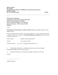 Maybe you would like to learn more about one of these? Contoh Surat Permohonan Contoh Surat Permohonan Latihan Industri