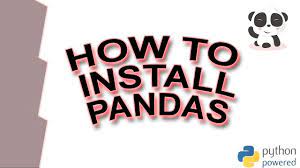 And i install python 3.8 manually. How To Install Pandas In Python Youtube
