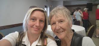 Honoring a person with a mission ceremony