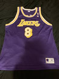 Such was his staggering consistency, both numbers. Vintage Champion Kobe Bryant La Lakers Jersey Size 48 8 Los Angeles Xl Purple Kobe Bryant La Lakers Jersey La Lakers