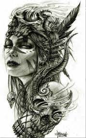 The three flowers represent three family members who have past on. Pin Von Taryn Norton Auf Mythologie Nordique Krieger Tattoo Vorlagen Wikinger Tattoos Valkyrie Tatowierung