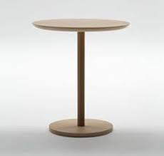 Contemporary Wood Pedestal Side Table Maruni Side Table Contemporary Side Tables Pedestal Side Table