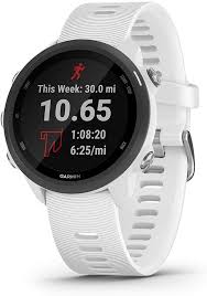 Garmin Forerunner 245 Music Gps Running Smartwatch With Music And Advanced Dynamics White In 2020 Gps Running Watch Garmin Garmin Forerunner