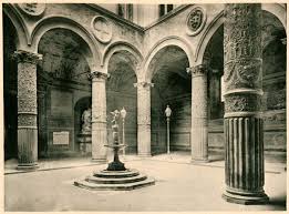 While the original is inside palazzo vecchio in the quarter of the elements. Archi Maps Inside The Courtyard Of The Palazzo Vecchio