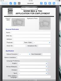 Download employment application form here. Law Firm Uses The Ipad For The Employment Application Form Connections