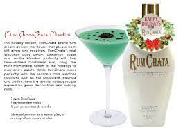 To make the whipped cream frosting: Rum Chata Mint Choco Chata Martini In The Mix Magazine