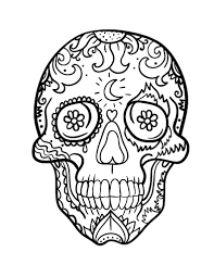 Catrina is one of the most iconic images of the day of the dead celebration. Printable Day Of The Dead Dia De Los Muertos Skull Coloring Page Free Skull Coloring Pages Coloring Pages Cartoon Coloring Pages