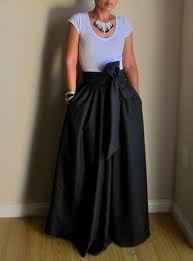 Bow Belt Maxi Skirt Maxi Skirt Maxi Skirt Dress Black Skirt Long