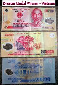 Money of vietnam is called. Vietnam Shibumo