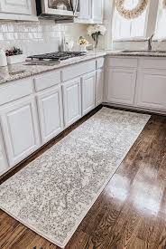 Kitchen Runner Rug In 2020 White Kitchen Rugs Kitchen Throw Rugs Rug Runner Kitchen