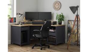 Product titleivinta reversible black gaming desk corner desk mode. Buy Argos Home Modular Corner Gaming Desk Oak Effect Black Desks Argos