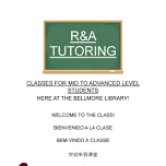 R&A Advanced ESL Class