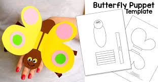 Butterfly Paper Hand Puppet Easy Peasy And Fun