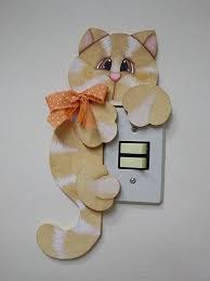 Gatinho Interruptor By Atelie Mimos E Cores Via Flickr Paper Crafts Country Crafts Crafts