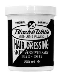 Hair Pomade That S Been Around For A While Must Work Well Black White Hair Black And White Hairdresser