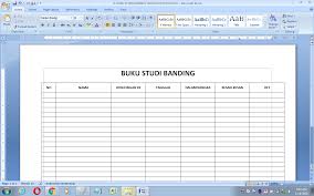 Maybe you would like to learn more about one of these? Format Buku Kunjungan Study Banding Guru Dan Karyawan Antapedia Com