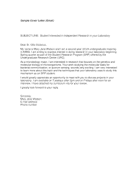 Undergraduate Email Cover Letter Templates At Allbusinesstemplates Com