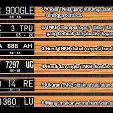 Tampilan aplikasi cek data kendaraan polda banten. 7 Model Pelat Nomor Ini Jadi Incaran Polisi Otomotif Liputan6 Com