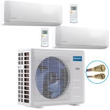 See more ideas about ductless mini split, ductless, air conditioner cover. Mrcool Diy Multi Zone 18k Btu 2 Zone Ductless Mini Split Air Conditioner 9k 9k Diym227hpw00b Ingrams Water Air