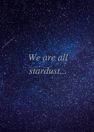 We Are All Stardust Monday Quote Studio Australia Barcelona