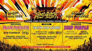 Tons of rock, oslo, norway. Tons Of Rock Announces 2020 Lineup Featuring Faith No More Iron Maiden And Amon Amarth Mxdwn Music