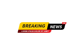 Whenever you come to the bbc news website on a tablet or computer, you'll get notified of the latest breaking news in the 'breaking news banner' which automatically appears at the bottom of your. Breaking News Banner Grafik Von Kanggraphic Creative Fabrica