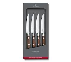 Victorinox Set De Couteaux A Steak Grand Maitre 4 Pieces En Wood 7 7240 4