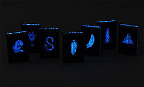 Magical Glow In The Dark Harry Potter Book Cover Redesign By Kincso Nagy Harry Potter Book Covers Harry Potter Books First Harry Potter